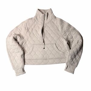 lululemon Women's Quilted Puffer Jacket in Cream/ Toupe